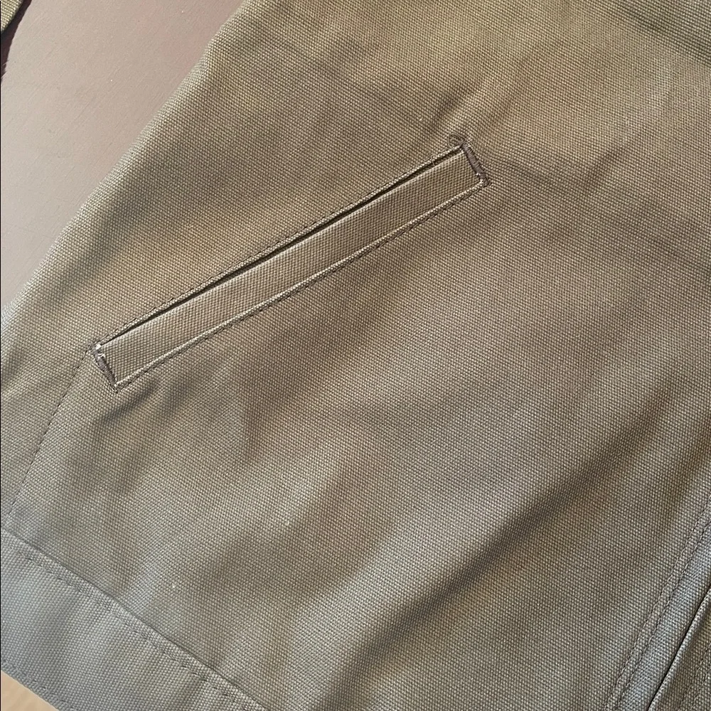 Dickies Womens Army Green Moss Eisenhower Woven Duck Jacket nwt small